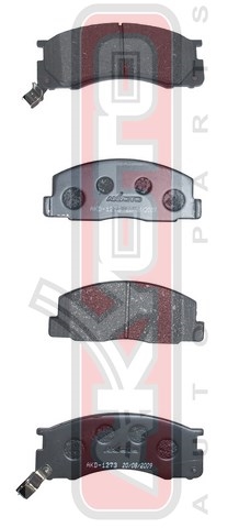 Колодки тормозные дисковые передние - Akyoto AKD-1273