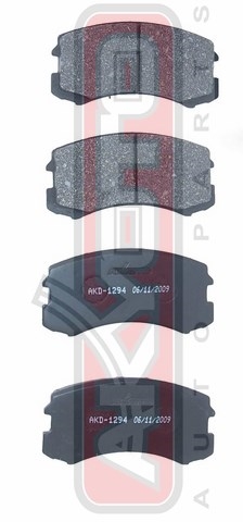 Колодки тормозные дисковые передние - Akyoto AKD-1294