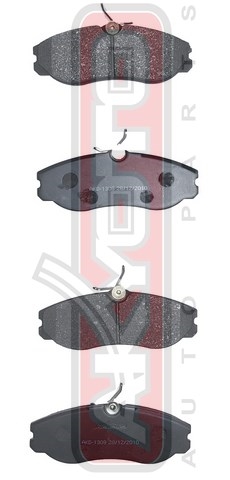 Колодки тормозные дисковые передние - Akyoto AKD-1308