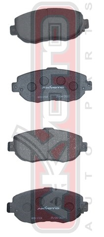 Колодки тормозные дисковые передние - Akyoto AKD-1324