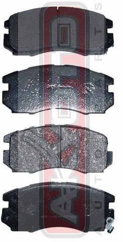 Колодки тормозные дисковые передние - Akyoto AKD-1335