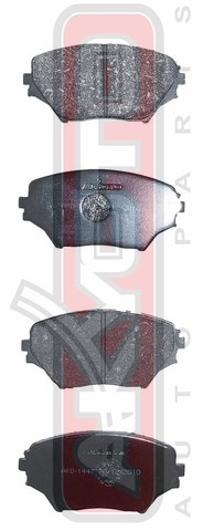 Колодки тормозные дисковые передние - Akyoto AKD-1447