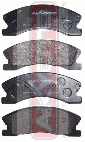 Колодки тормозные дисковые передние - Akyoto AKD-183AA