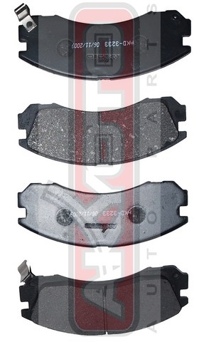 Колодки тормозные дисковые передние - Akyoto AKD-3233