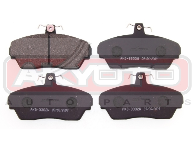 Колодки тормозные дисковые передние - Akyoto AKD-3302F