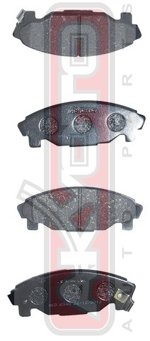 Колодки тормозные дисковые передние - Akyoto AKD-6340