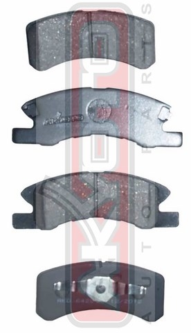 Колодки тормозные дисковые передние - Akyoto AKD-6428