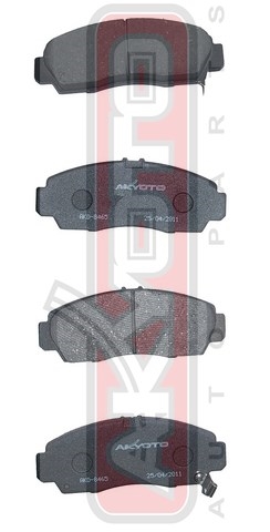 Колодки тормозные дисковые передние - Akyoto AKD-8465