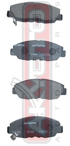 Колодки тормозные дисковые передние - Akyoto AKD-8484