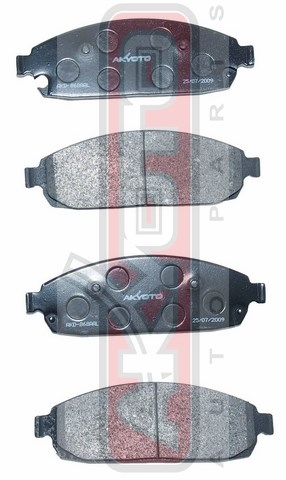 Колодки тормозные дисковые передние - Akyoto AKD-868AA