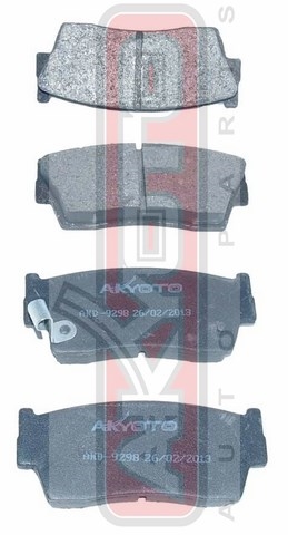 Колодки тормозные дисковые передние - Akyoto AKD-9298