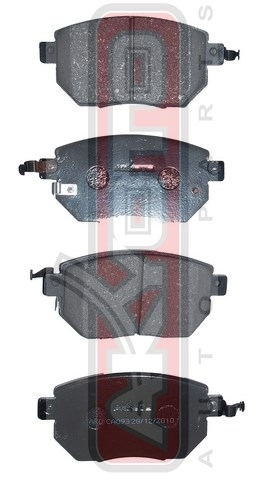 Колодки тормозные дисковые передние - Akyoto AKD-CA093