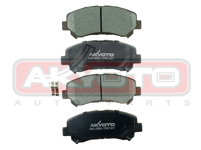 Колодки тормозные дисковые передние - Akyoto AKD-JD00A