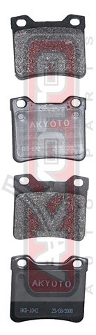 Колодки тормозные дисковые задние - Akyoto AKD-1042