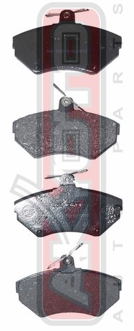 Колодки тормозные дисковые передние - Akyoto AKD-1303