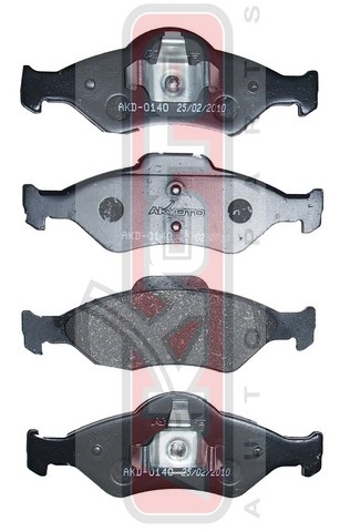 Колодки тормозные дисковые передние - Akyoto AKD-0140