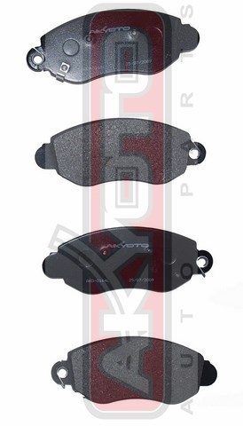 Колодки тормозные дисковые передние - Akyoto AKD-0164