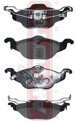 Колодки тормозные дисковые передние - Akyoto AKD-0189