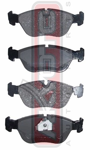 Колодки тормозные дисковые передние - Akyoto AKD-1021