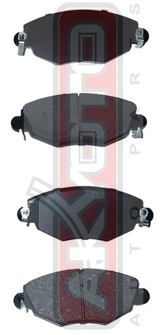 Колодки тормозные дисковые передние - Akyoto AKD-1248