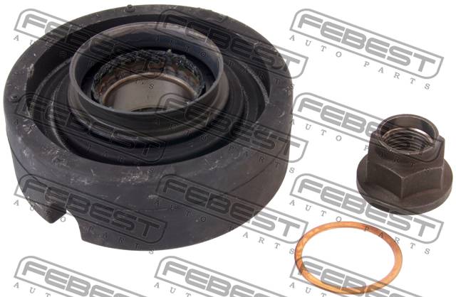 Подшипник опоры карданного вала - Febest NCB-W30