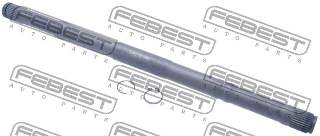 Полуось 30x453x30 | перед прав/лев | - Febest 0412-CY2MTLH