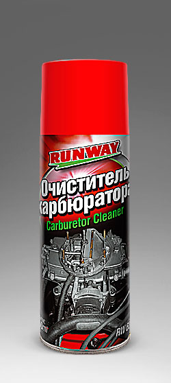 Очиститель карбюратора 450мл аэрозоль - Runway RW6081