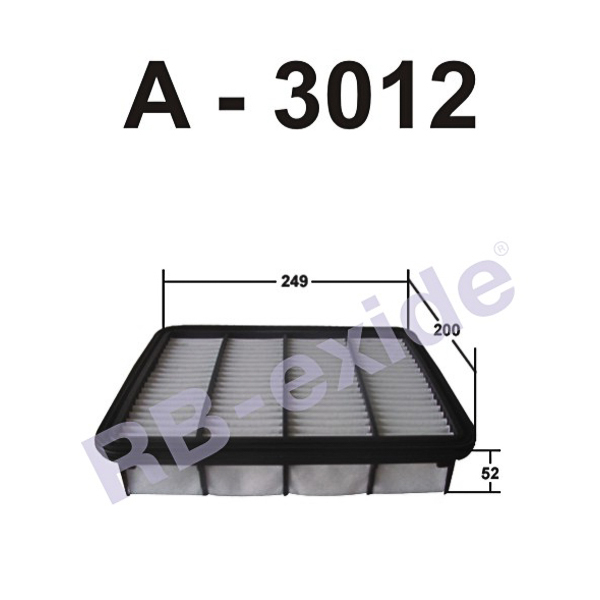 Фильтр воздушный - Rb-exide A-3012
