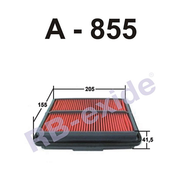 Фильтр воздушный - Rb-exide A-855