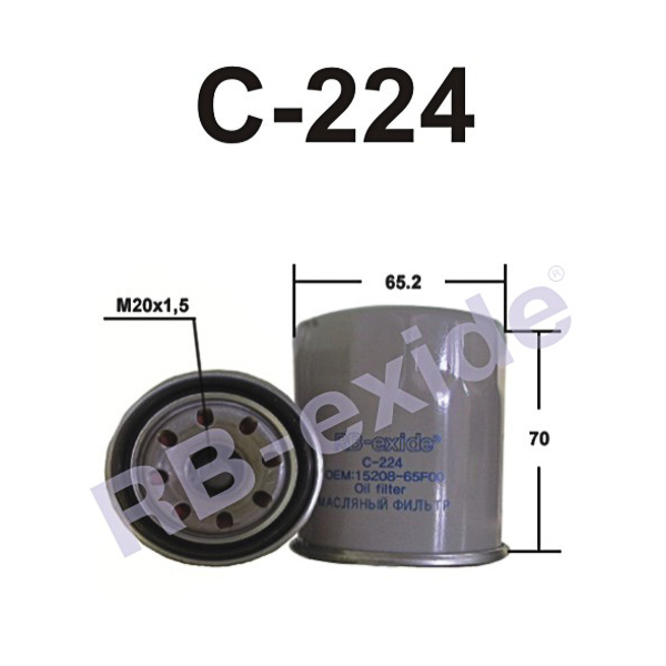 Фильтр масляный - Rb-exide C-224