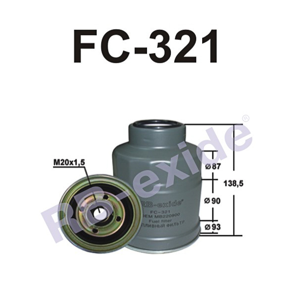 Фильтр топливный - Rb-exide FC-321