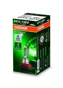 Лампа H11 12V 55W pgj19-2 ultra life 4 года гарантии 1 шт. - Osram 64211ULT