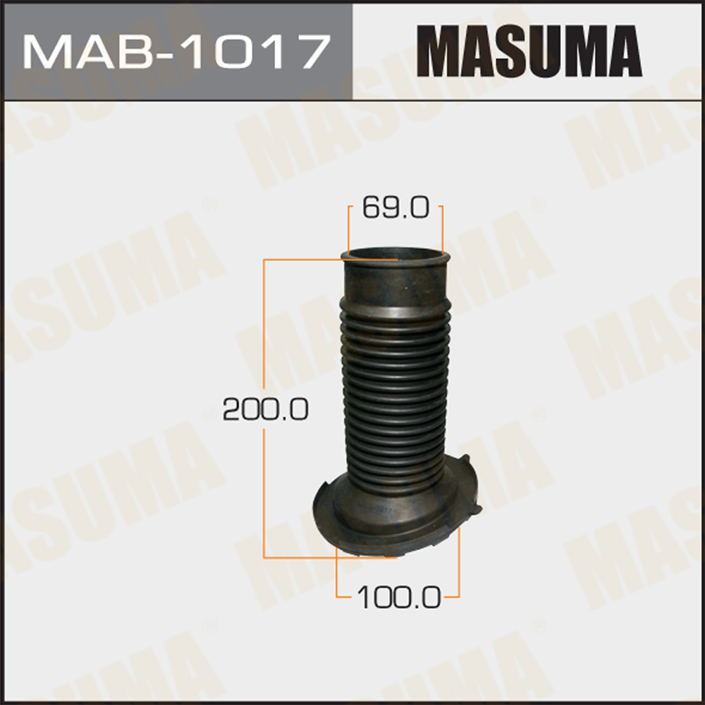 Пыльник амортизатора | перед | - Masuma MAB-1017