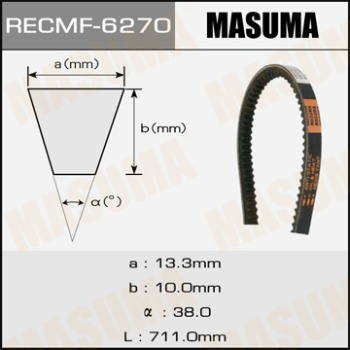 Ремень клиновый 13x685 - Masuma 6270