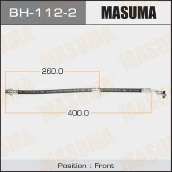 Шланг тормозной | перед | - Masuma BH-112-2