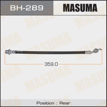 Шланг тормозной | зад | - Masuma BH-289