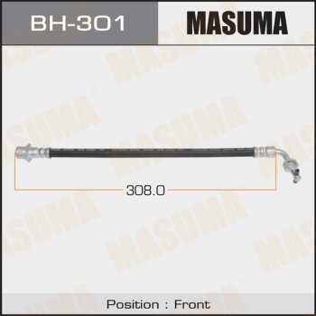 Шланг тормозной | перед | - Masuma BH-301