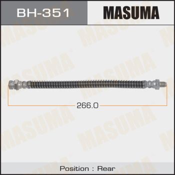 Шланг тормозной | зад | - Masuma BH-351