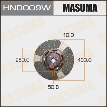 Диск сцепления Masuma                HND009W