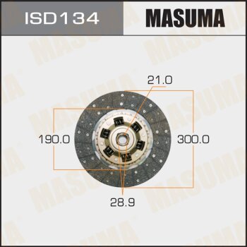 Диск сцепления - Masuma ISD134