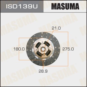 Диск сцепления - Masuma ISD139U