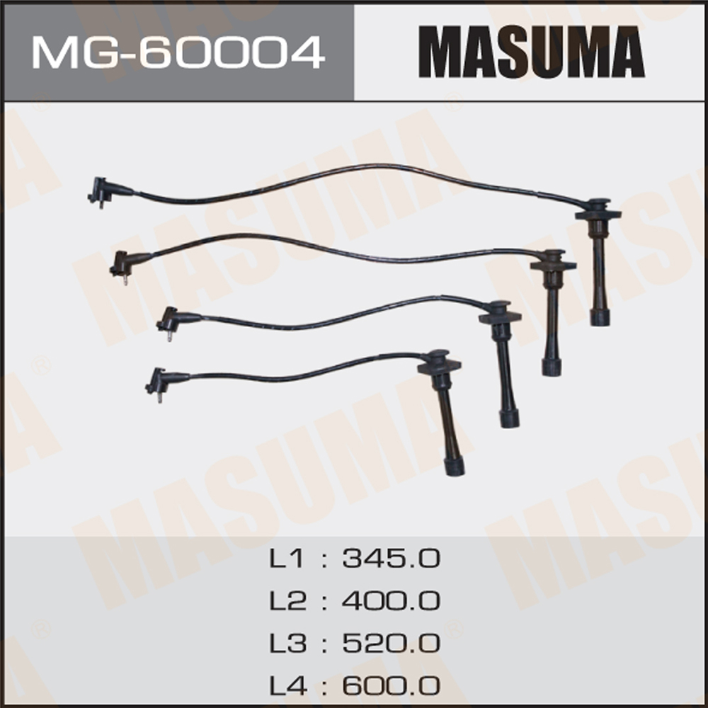 Комплект высоковольтных проводов - Masuma MG-60004