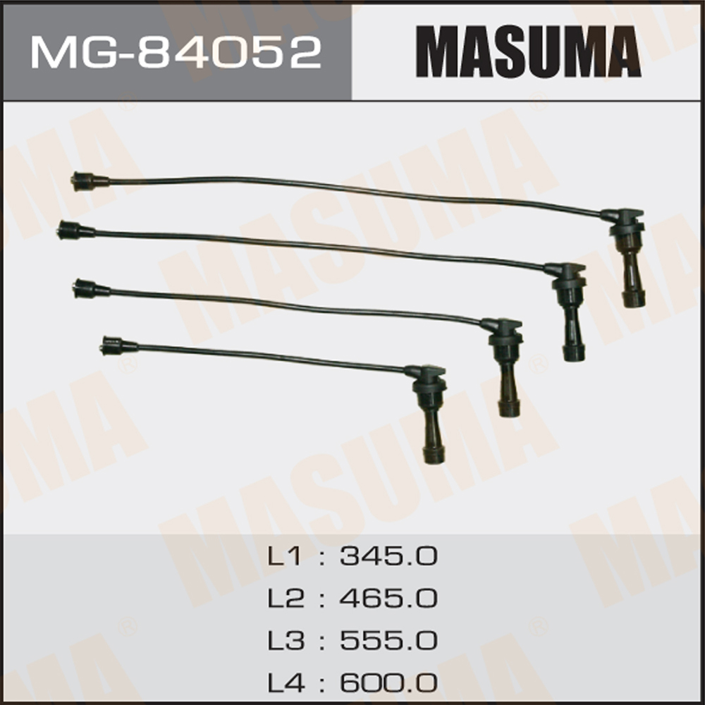 Комплект высоковольтных проводов - Masuma MG-84052