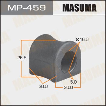 Втулка переднего стабилизатора d16мм | перед | - Masuma MP-459