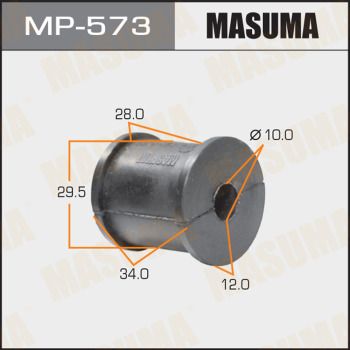 Втулка заднего стабилизатора d10мм | зад | - Masuma MP-573