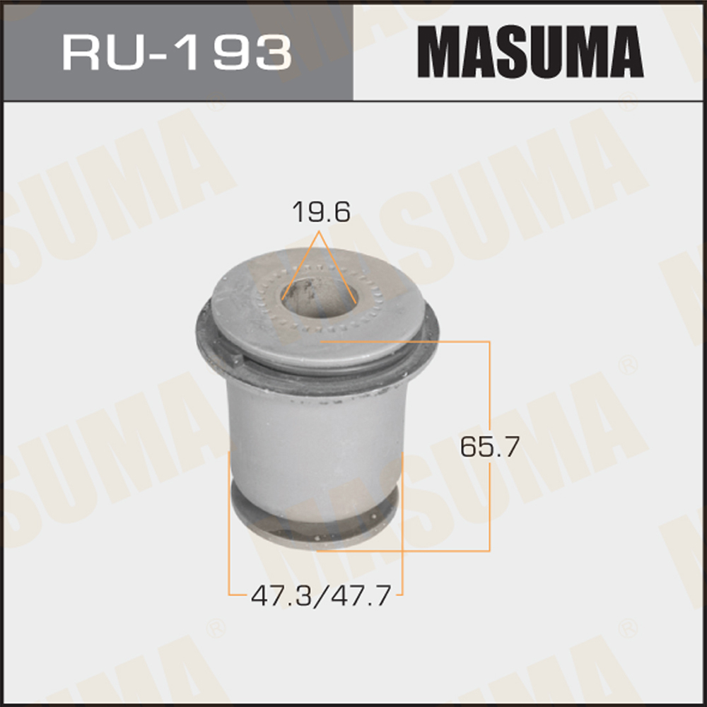 Сайлентблок рычага подвески | перед | Masuma                RU-193