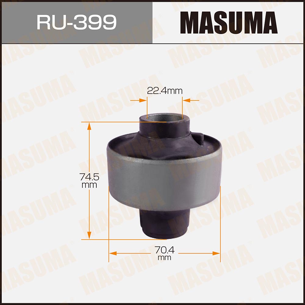 Сайлентблок рычага подвески | перед прав | - Masuma RU-399
