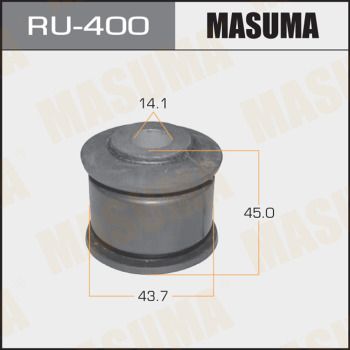 Сайлентблок рычага подвески | зад | - Masuma RU-400