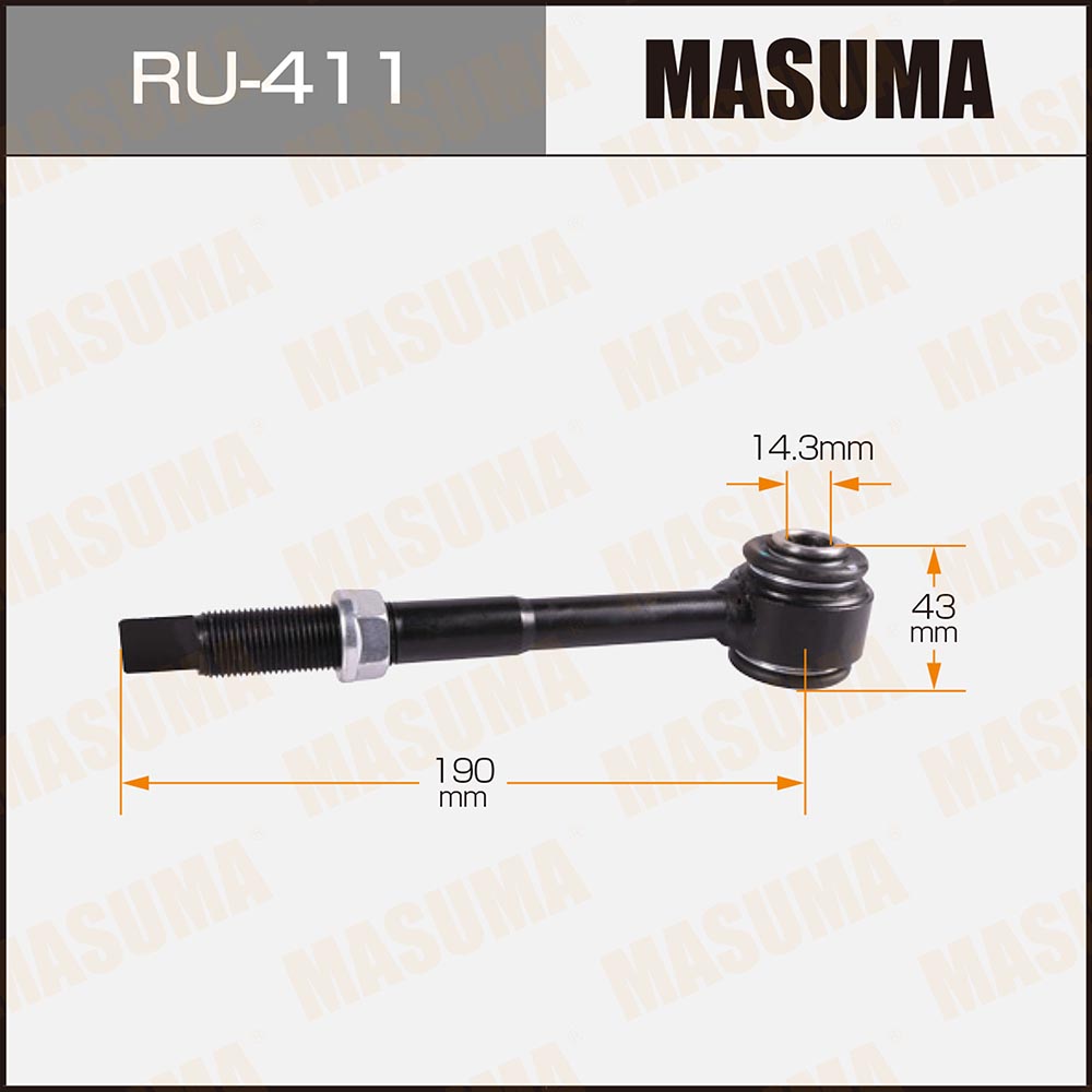 Сайлентблок рычага подвески | зад прав | - Masuma RU-411