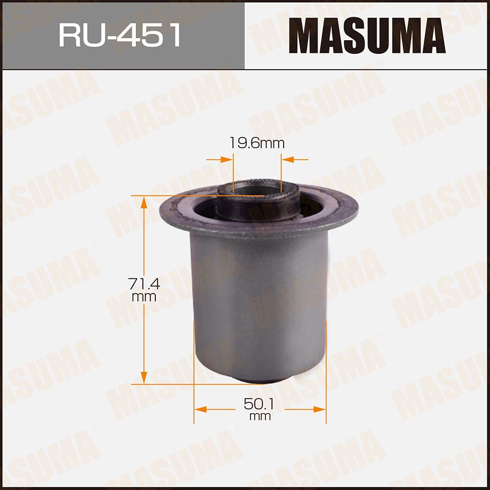 Сайлентблок рычага подвески | зад | - Masuma RU-451